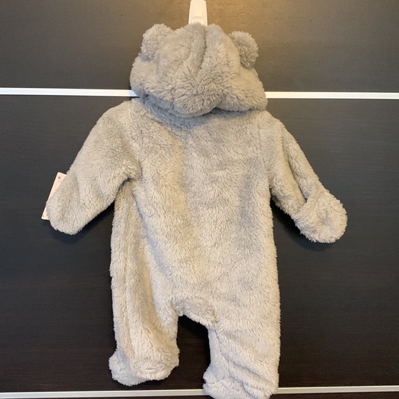 Just One You by Carter’s Gray Sherpa Footed Baby Elephant Snowsuit - Picture 12 of 12